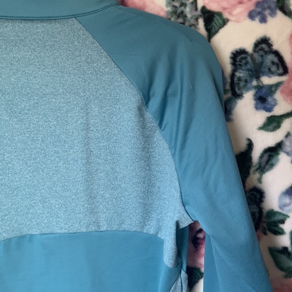 Under Armour quarter zip long sleeve Teal - Picture 5 of 9